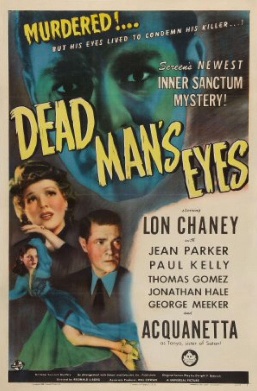 Dead Man`s Eyes